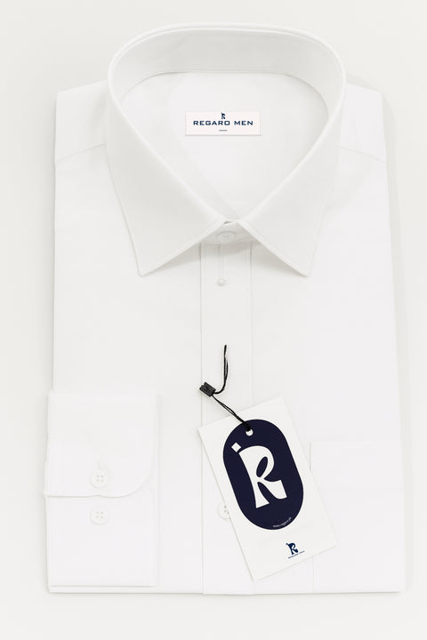 Ash White Smart Fit Shirt