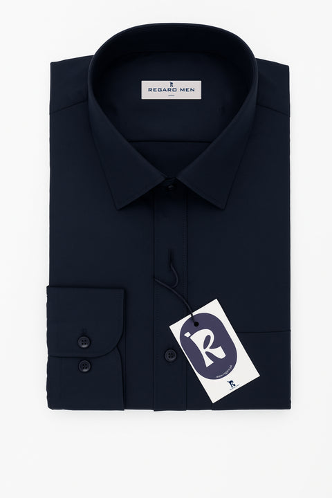 Navy Smart Fit Shirt