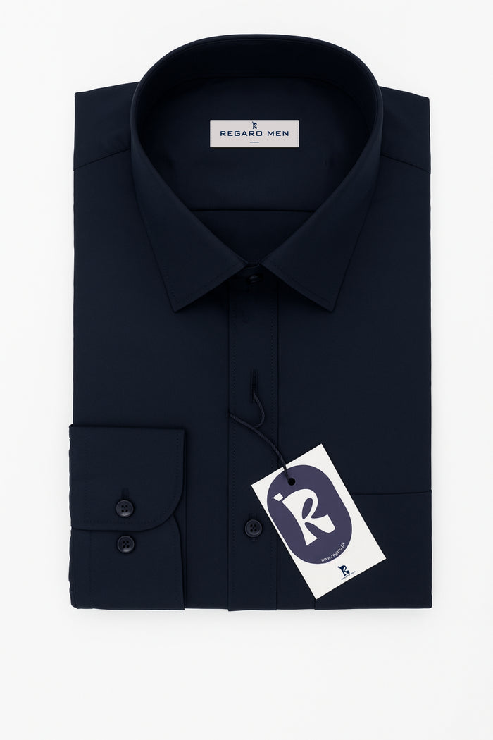 Navy Smart Fit Shirt